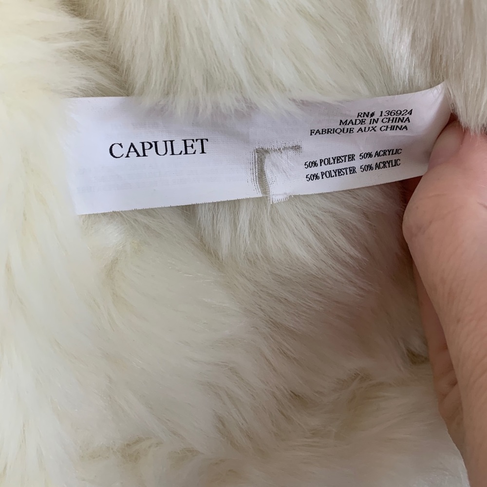 Capulet Crazy Horse Jacquard Fur lined Jacket S - Picture 8 of 8